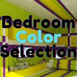 Bedroom color selection