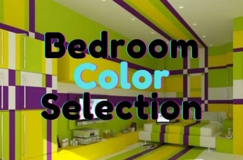 Bedroom color selection